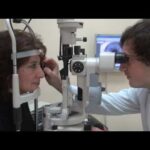 Biomicroscopía examen ocular